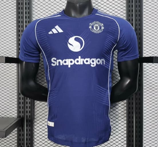 Player Version 25/26 Manchester United Blue Special Jersey — Manchester United Football Club