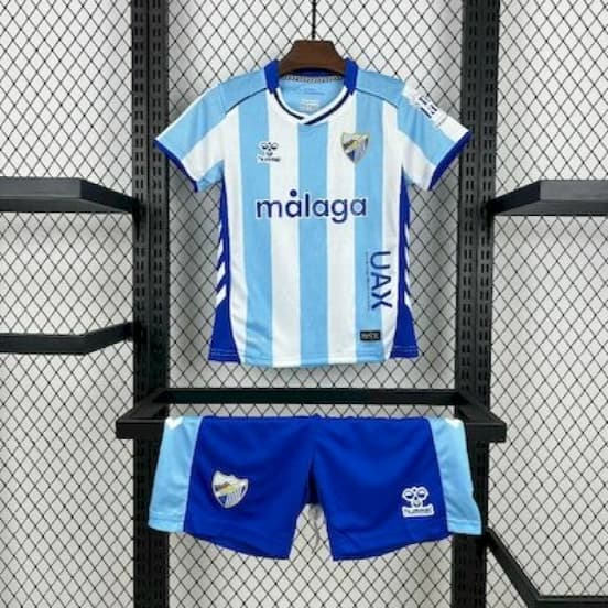 2025/26 Kids Malaga Home Kit — Málaga Club de Fútbol