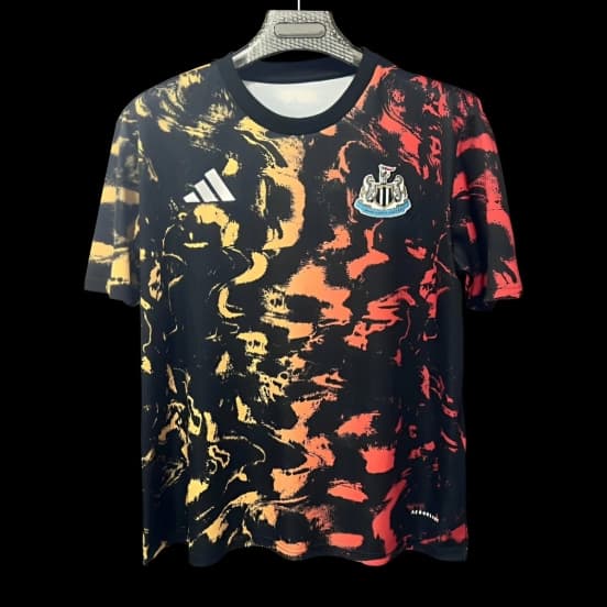 25/26 Newcastle United Black with Abstract Art Pattern Jersey — Newcastle United Football Club