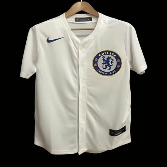 25/26 Chelsea US Pack Baseball WHITE Jersey — Chelsea Football Club