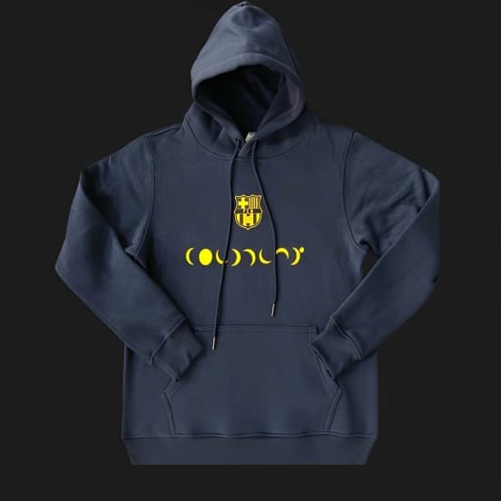 24/25 Barcelona x Coldplay Black/Navy/Red Hoodie — Fútbol Club Barcelona (femenino)