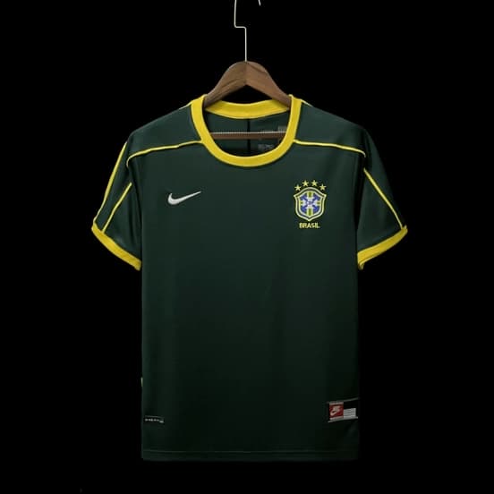 Retro 1998 Brazilian Goalkeeper  Jersey — jersey