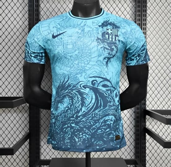 25/26 Player Version Barcelona Special Edition Blue Dragon Jersey — Fútbol Club Barcelona (femenino)