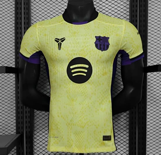 25/26 Player Version Barcelona Yellow 125Th Anniversary Jersey — Fútbol Club Barcelona (femenino)