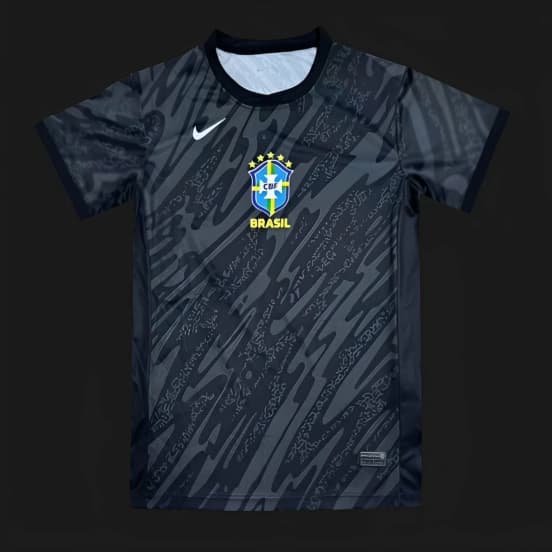 2024 Brazil Away Goalkeeper Jersey — jersey