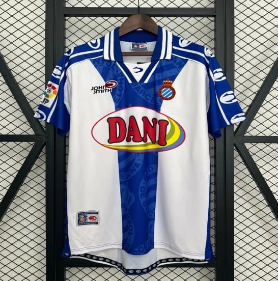 99/00 Retro Espanyol Home Jersey — Real Club Deportivo Espanyol