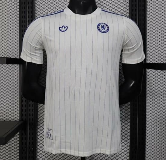 Player Version 25/26 Chelsea Adidas Original Terrace Icons WHITE Jersey — Chelsea Football Club