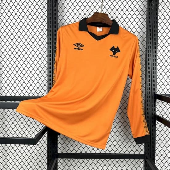 1980/81 Retro Wolves Home Long Sleeve Jersey — Wolverhampton Wanderers Football Club