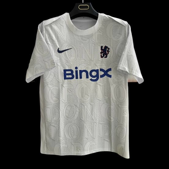 25/26  Chelsea Pre-match Jersey  LONDON Typography Pattern — Chelsea Football Club