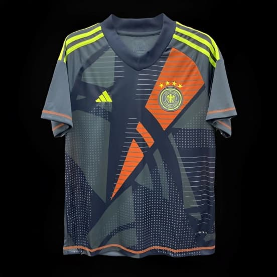 2024 Germany Black Goalkeeper Jersey — jersey