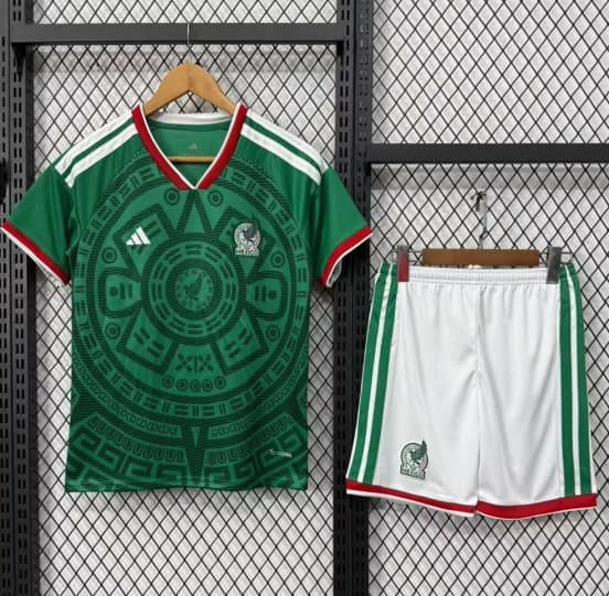 25/26 Kids Mexico Home Jersey — jersey