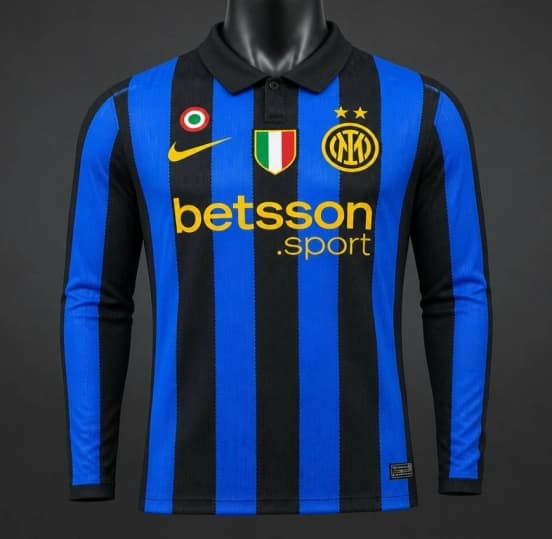 Player Version 26/27 Inter Milan Home Long Sleeve Jersey — Inter de Milán