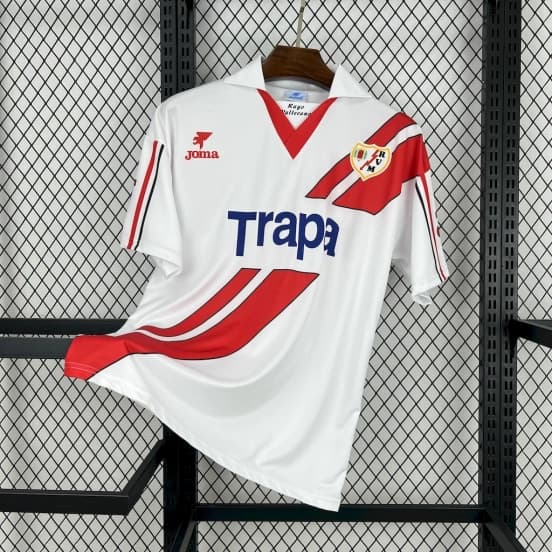 Retro 1997/98 Rayo Vallecano Home Jersey — Rayo Vallecano de Madrid