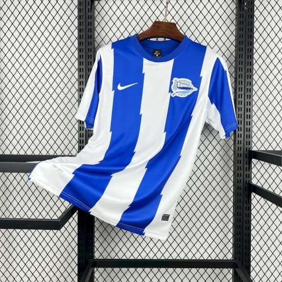 2011/12 Retro Deportivo Alaves Home Jersey — Deportivo Alavés