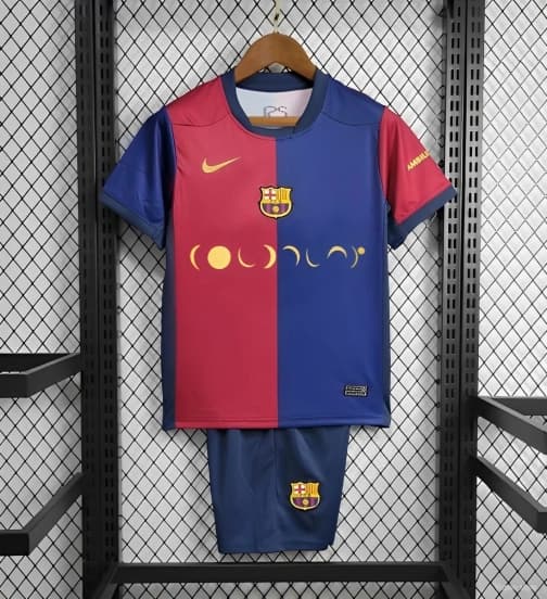 24/25 Kids Barcelona Coldplay Home Special Jersey — Fútbol Club Barcelona (femenino)