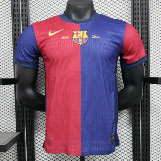 Player Version 24/25 Barcelona Home 125Th Anniversary 1899-2024 Printing Jersey — Fútbol Club Barcelona (femenino)