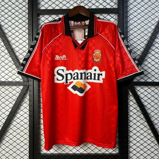96/97 Retro Mallorca Red — Real Club Deportivo Mallorca