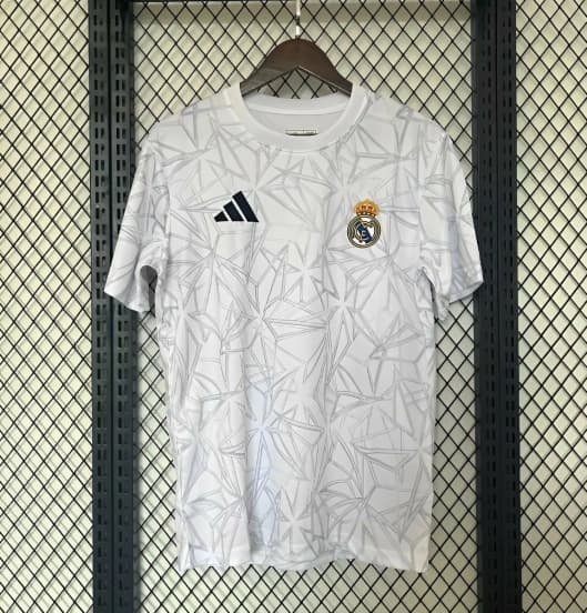 24/25 Real Madrid White Pre-Match Jersey — jersey