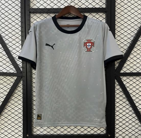 2025 Goalkeeper Portugal Grey Jersey — jersey