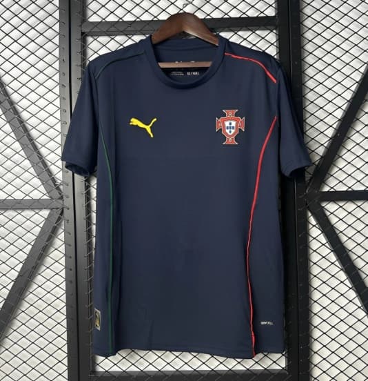 2025 Portugal Navy Pre-Match Jersey — jersey