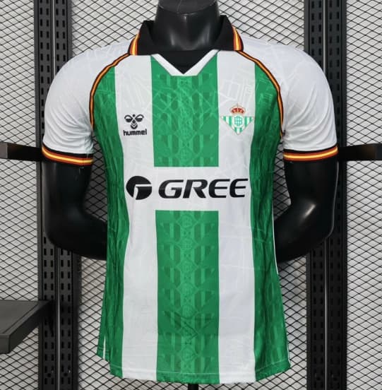 Player Version 25/26 Real Betis Green and White Jersey with Special Edition Design — Real Betis Balompié