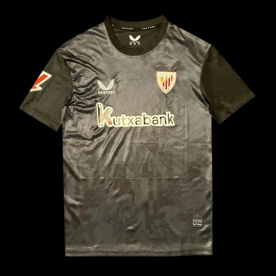 25/26 Athletic Bilbao Away Black Jersey — Athletic Club