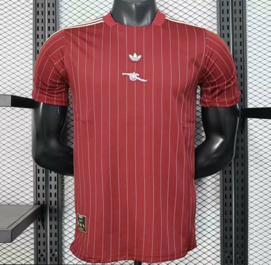 Player Version 25/26 Arsenal Wine Casual Jersey — Arsenal Football Club