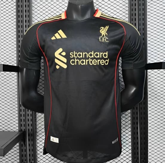Player Version 25/26 Liverpool Third Black Jersey — Liverpool Football Club