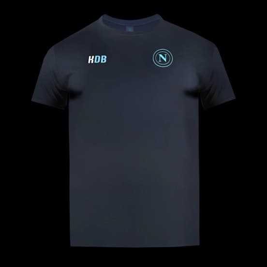 25/26 SSC Napoli Kevin De Bruyne Navy T-shirt — SSC Napoli