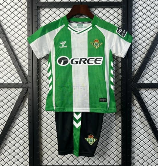 25/26 Kids Real Betis Home Size 16-28 Jersey — Real Betis Balompié
