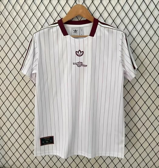 25/26 Arsenal Adidas Original Terrace Icons WHITE Jersey — Arsenal Football Club