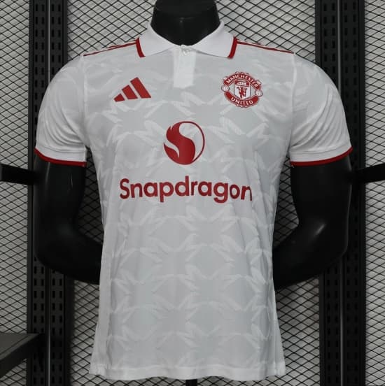 Player Version 25/26 Manchester United White Special Jersey — jersey