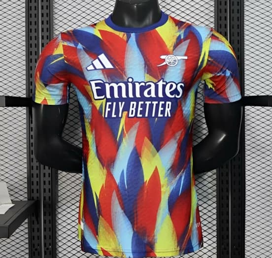 Player Version 25/26 Arsenal Multicolor Abstract Art Pattern Jersey — Arsenal Football Club