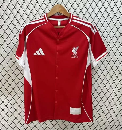 25/26 Liverpool US Pack Baseball Red Jersey — Liverpool Football Club