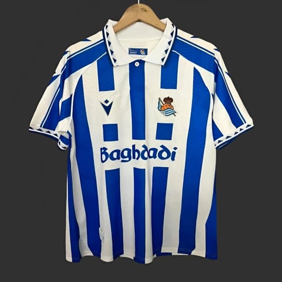 26/27 Real Sociedad Vintage Remake Home Jersey — Real Sociedad de Fútbol