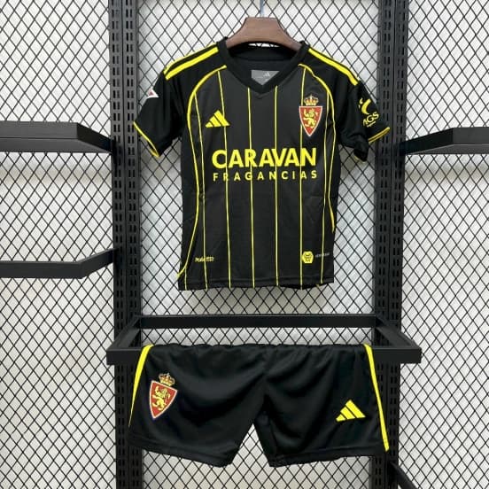 2025/26 Kids Real Zaragoza Away Kit — jersey