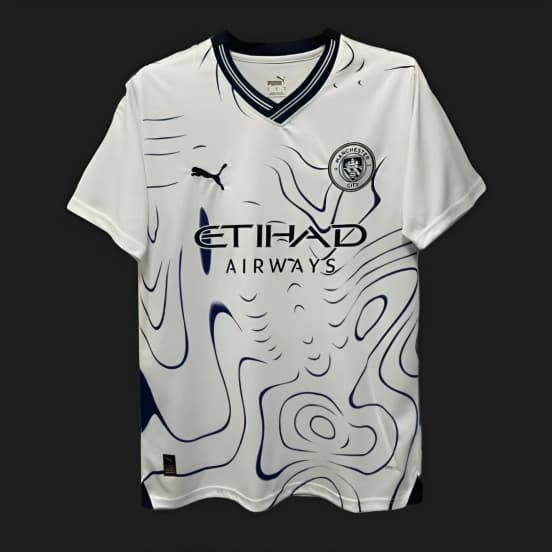24/25 Manchester City Away White Jersey — jersey