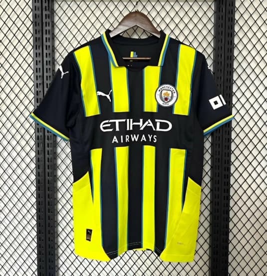 24/25 Manchester City Away Yellow Jersey — jersey