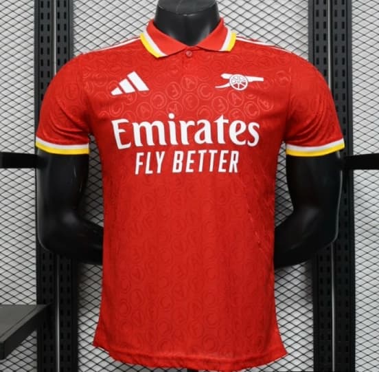 Player Version 25/26 Arsenal RED POLO Jersey — Arsenal Football Club