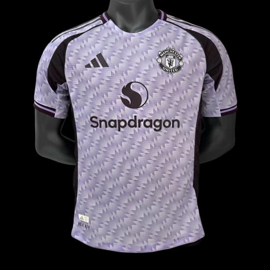 Player Version 25/26 Manchester United Away Purple Jersey — jersey