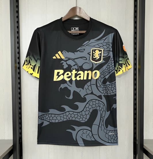 25/26 Aston Villa Black Jersey — Aston Villa Football Club