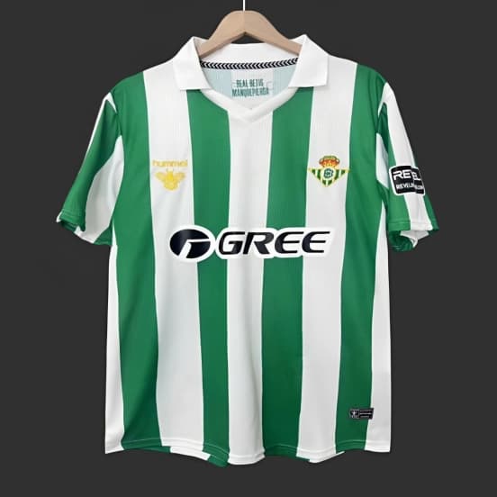 25/26 Real Betis Home Remake Vintage Jersey — Real Betis Balompié