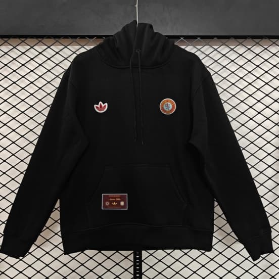 Player Version 2026 Aston Villa x Adidas Home Embroidered Fleece Hoodie 9 Colors — Aston Villa Football Club