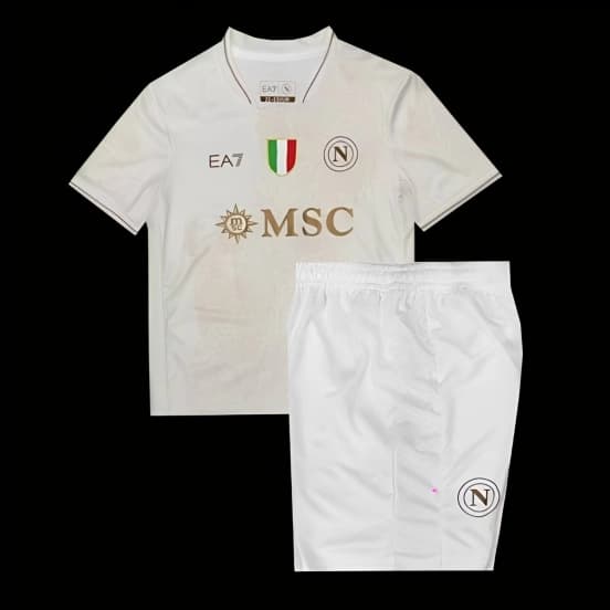 25/26 Kids Napoli Away Jersey — SSC Napoli