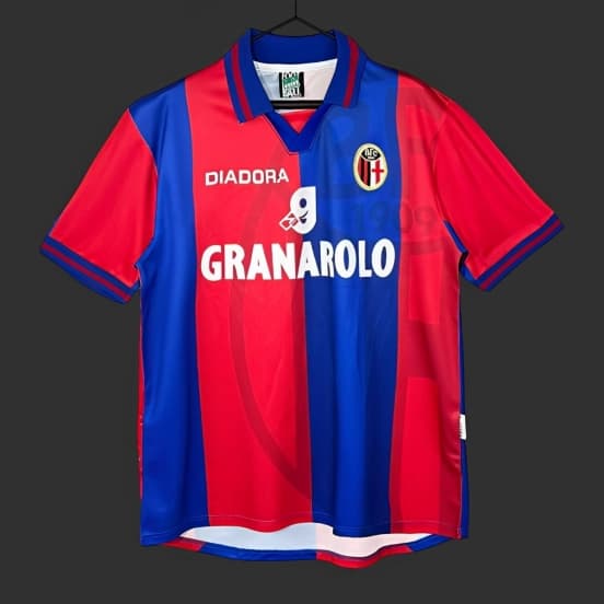 Retro 97/98 Bologna Home Jersey — Bologna Football Club 1909