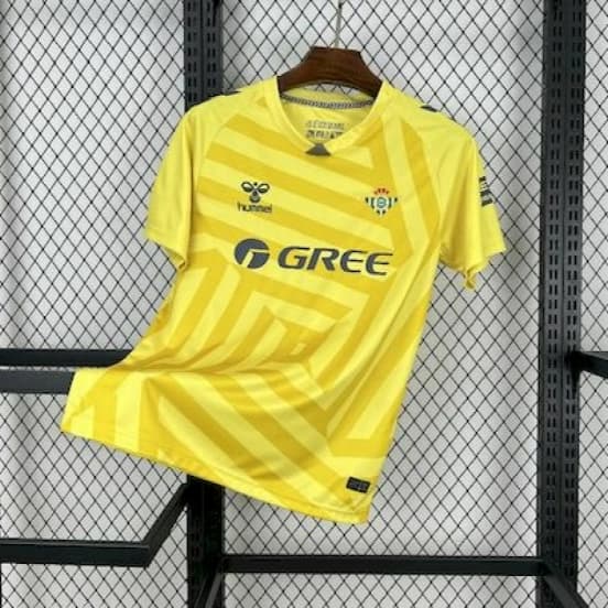 2025/26 Real Betis Yellow Goalkeeper Jersey — Real Betis Balompié