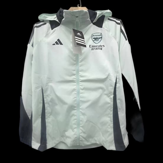 24/25 Arsenal Light Green Windbreaker — Arsenal Football Club