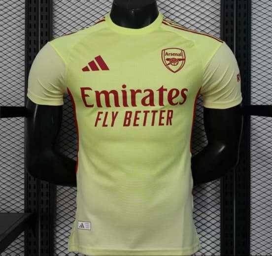 Player Version 25/26 Arsenal Home Yellow Goalkeeper Jersey — Arsenal Football Club