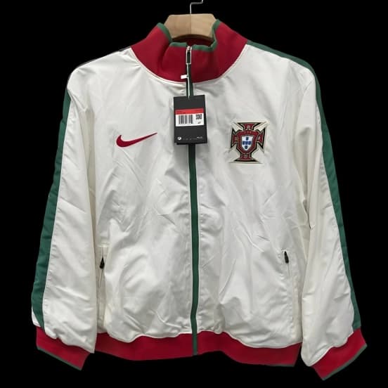 2025 Portugal White Heavy Trench Coat — jersey