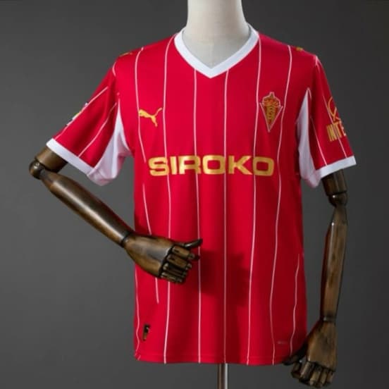 25/26 Sporting De Gijon Retro Style Jersey — jersey